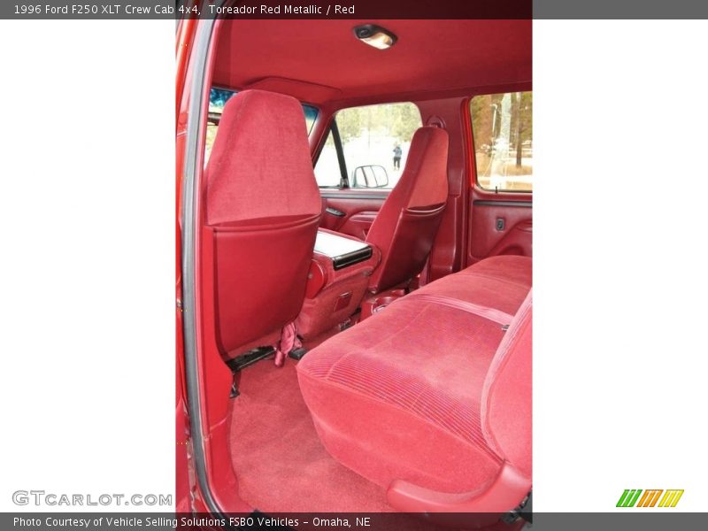 Rear Seat of 1996 F250 XLT Crew Cab 4x4