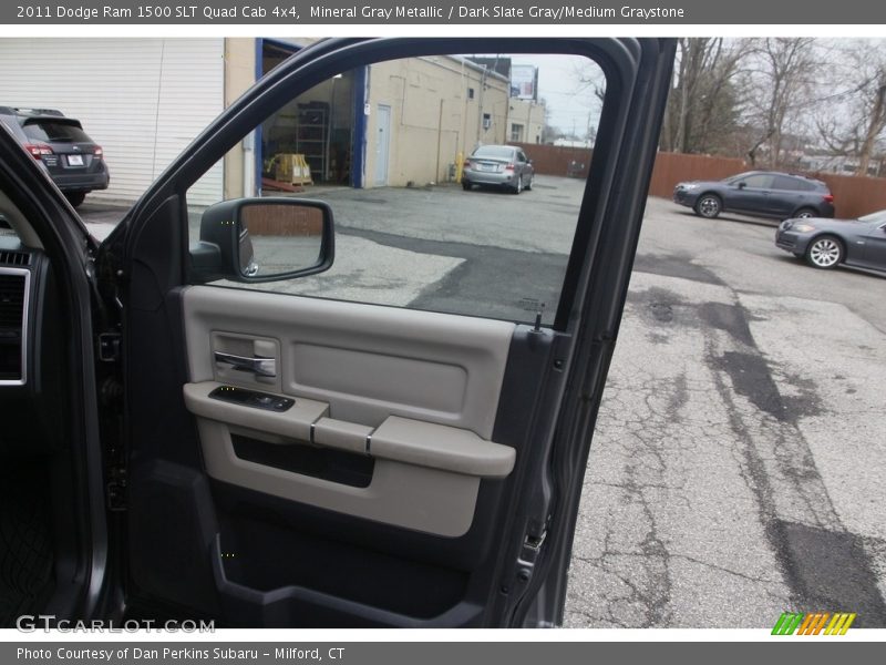 Mineral Gray Metallic / Dark Slate Gray/Medium Graystone 2011 Dodge Ram 1500 SLT Quad Cab 4x4