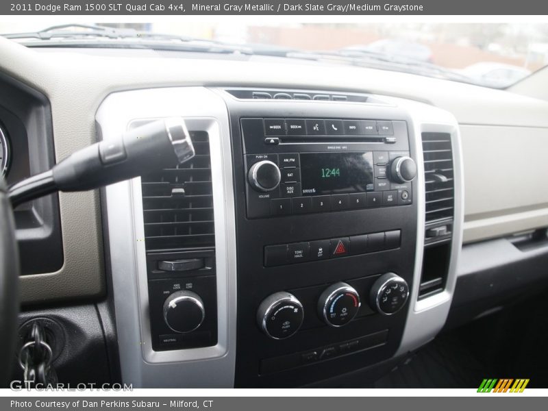 Mineral Gray Metallic / Dark Slate Gray/Medium Graystone 2011 Dodge Ram 1500 SLT Quad Cab 4x4