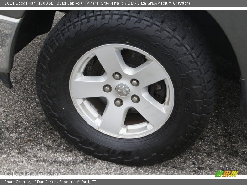 Mineral Gray Metallic / Dark Slate Gray/Medium Graystone 2011 Dodge Ram 1500 SLT Quad Cab 4x4