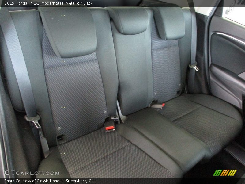 Modern Steel Metallic / Black 2019 Honda Fit LX