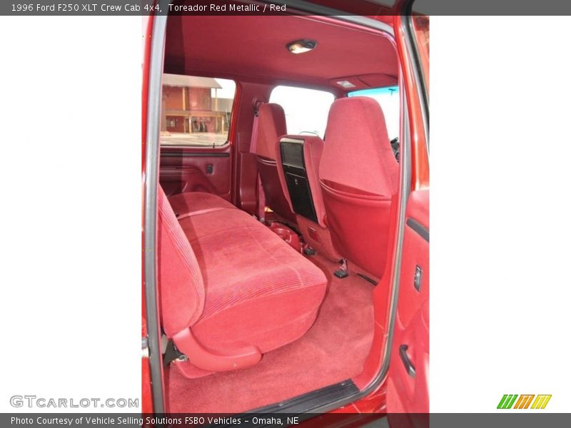 Rear Seat of 1996 F250 XLT Crew Cab 4x4