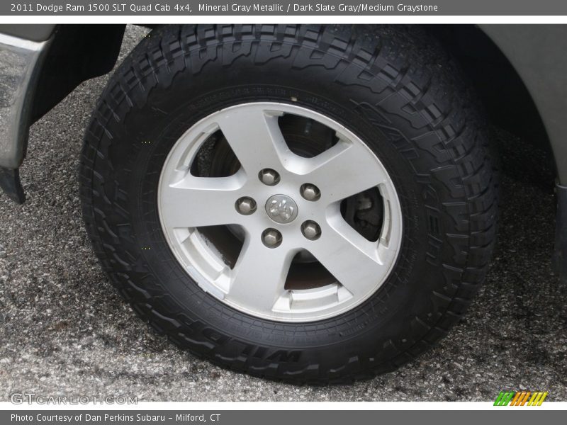 Mineral Gray Metallic / Dark Slate Gray/Medium Graystone 2011 Dodge Ram 1500 SLT Quad Cab 4x4