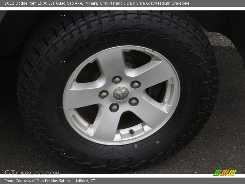 Mineral Gray Metallic / Dark Slate Gray/Medium Graystone 2011 Dodge Ram 1500 SLT Quad Cab 4x4