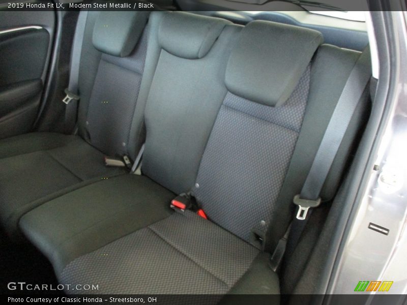 Modern Steel Metallic / Black 2019 Honda Fit LX