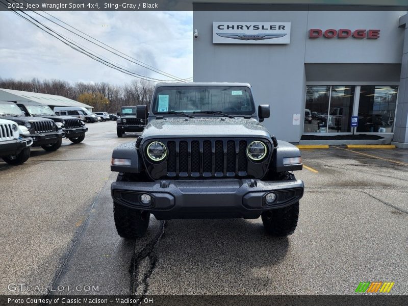 Sting-Gray / Black 2022 Jeep Wrangler Sport 4x4