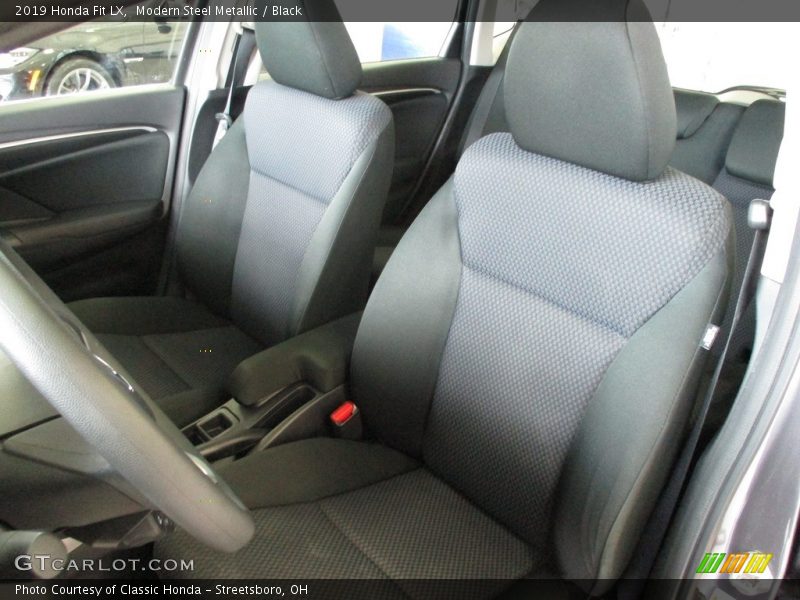 Modern Steel Metallic / Black 2019 Honda Fit LX