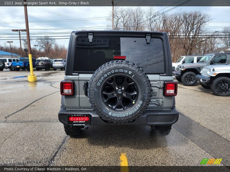 Sting-Gray / Black 2022 Jeep Wrangler Sport 4x4