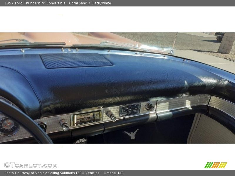 Coral Sand / Black/White 1957 Ford Thunderbird Convertible