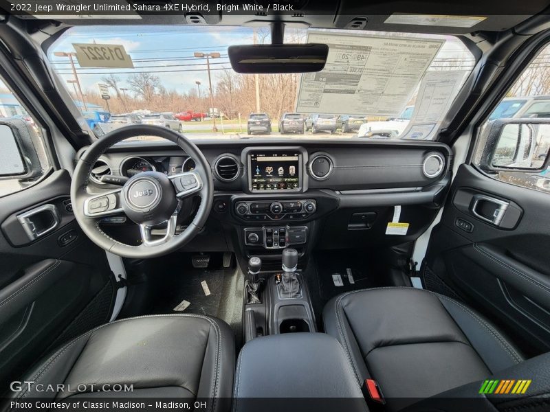 Bright White / Black 2022 Jeep Wrangler Unlimited Sahara 4XE Hybrid