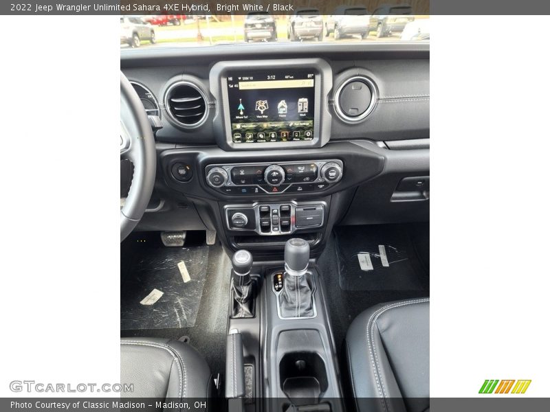 Bright White / Black 2022 Jeep Wrangler Unlimited Sahara 4XE Hybrid
