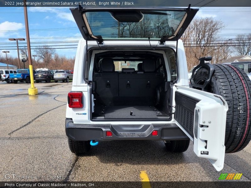 Bright White / Black 2022 Jeep Wrangler Unlimited Sahara 4XE Hybrid
