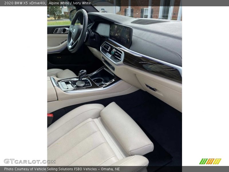Alpine White / Ivory White 2020 BMW X5 xDrive40i