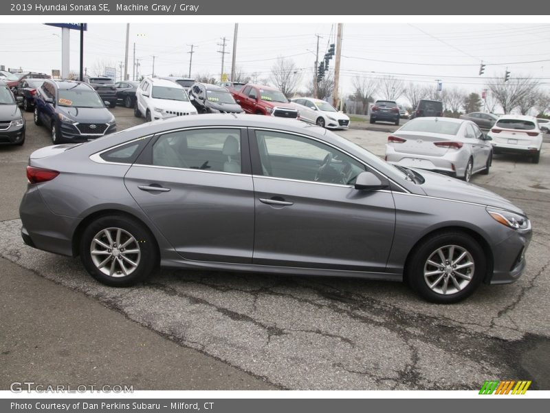 Machine Gray / Gray 2019 Hyundai Sonata SE