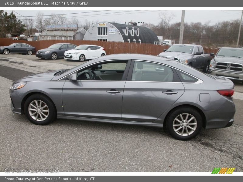 Machine Gray / Gray 2019 Hyundai Sonata SE