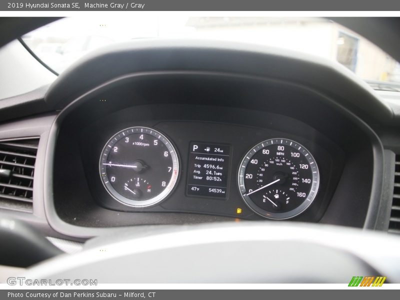 Machine Gray / Gray 2019 Hyundai Sonata SE