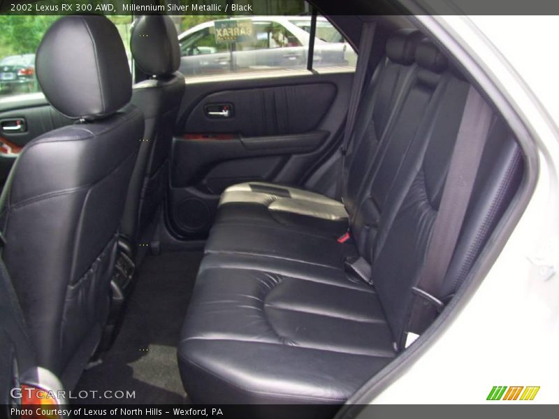 Millennium Silver Metallic / Black 2002 Lexus RX 300 AWD