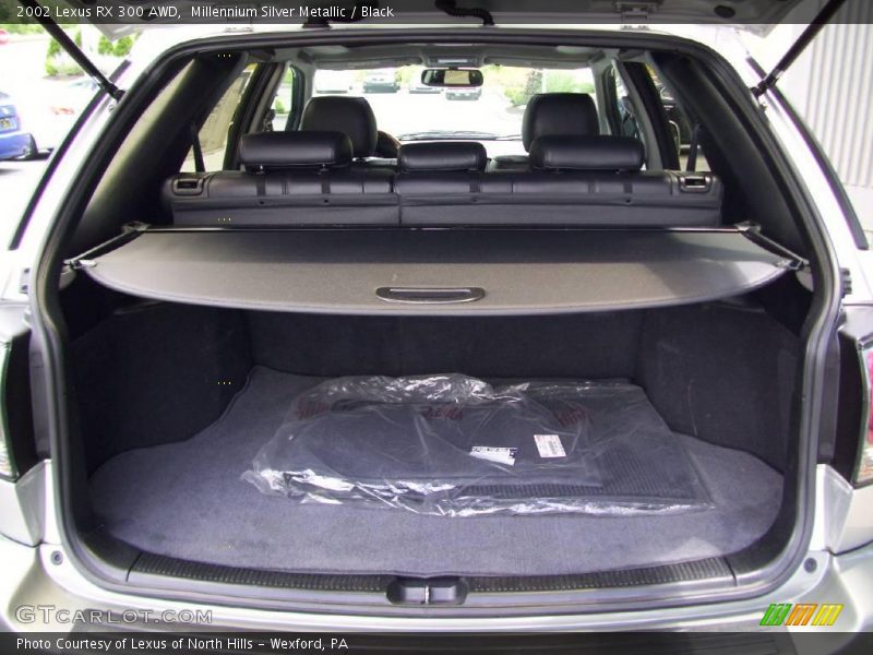 Millennium Silver Metallic / Black 2002 Lexus RX 300 AWD