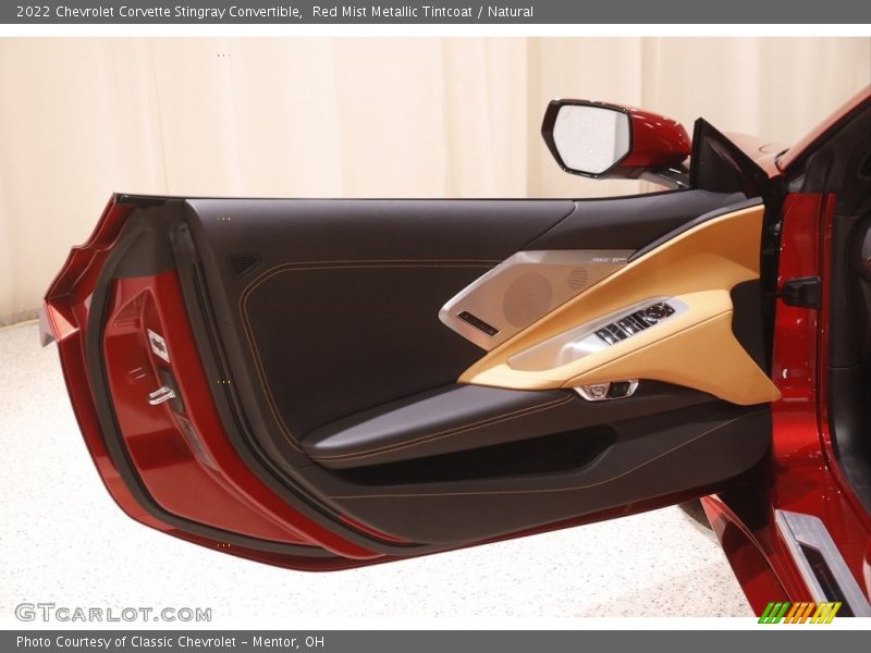 Door Panel of 2022 Corvette Stingray Convertible