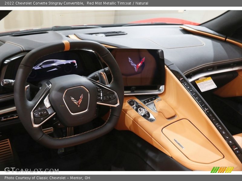 Dashboard of 2022 Corvette Stingray Convertible
