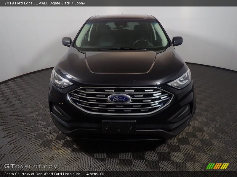 Agate Black / Ebony 2019 Ford Edge SE AWD