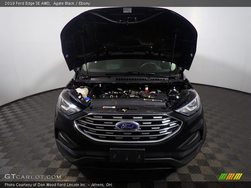 Agate Black / Ebony 2019 Ford Edge SE AWD