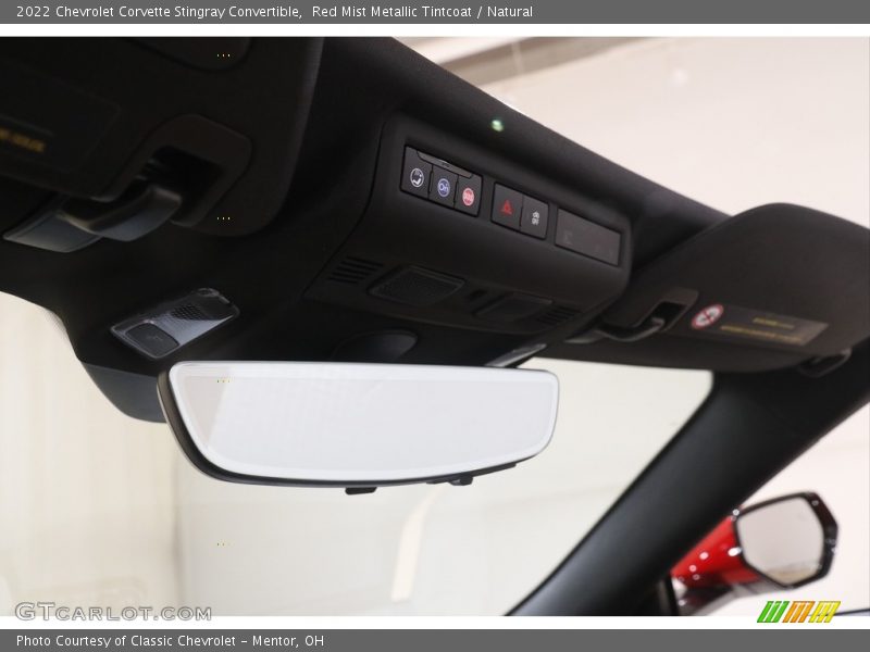 Red Mist Metallic Tintcoat / Natural 2022 Chevrolet Corvette Stingray Convertible