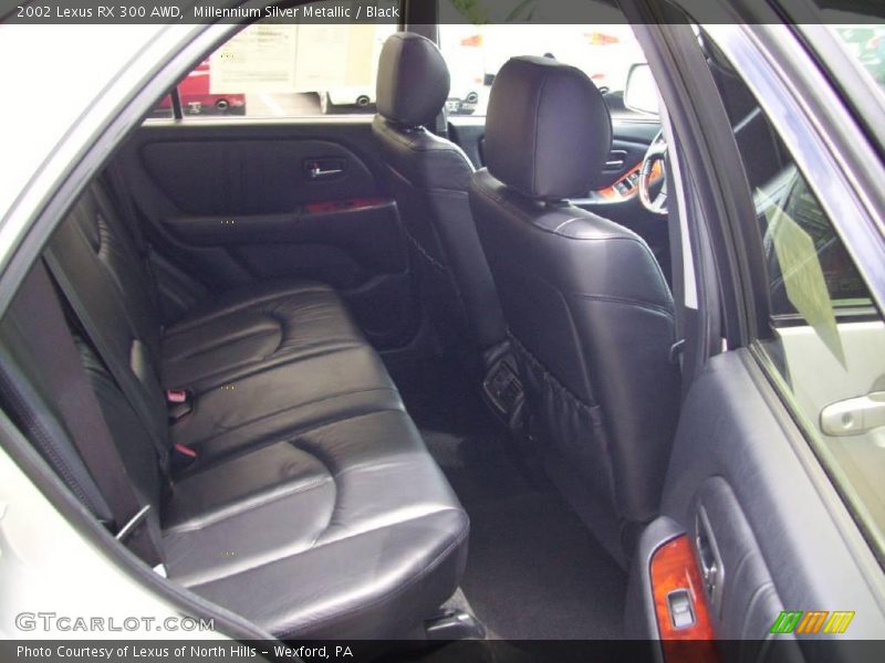 Millennium Silver Metallic / Black 2002 Lexus RX 300 AWD