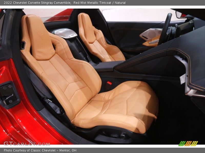  2022 Corvette Stingray Convertible Natural Interior