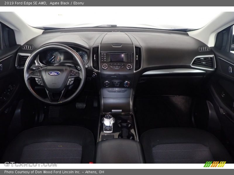 Agate Black / Ebony 2019 Ford Edge SE AWD