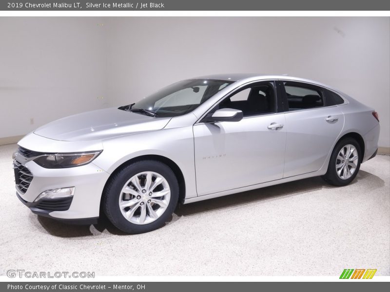 Silver Ice Metallic / Jet Black 2019 Chevrolet Malibu LT