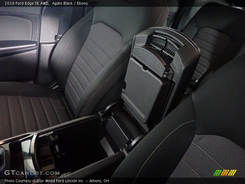 Agate Black / Ebony 2019 Ford Edge SE AWD