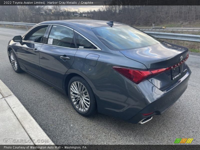 Harbor Gray Metallic / Graphite 2022 Toyota Avalon Limited