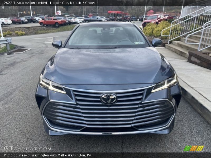 Harbor Gray Metallic / Graphite 2022 Toyota Avalon Limited