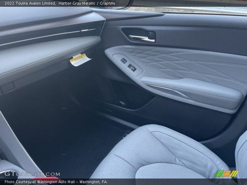 Harbor Gray Metallic / Graphite 2022 Toyota Avalon Limited