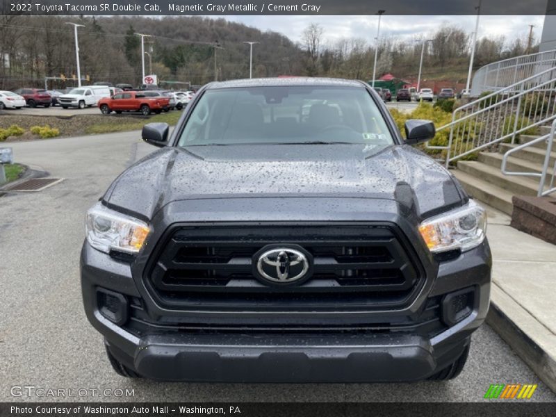Magnetic Gray Metallic / Cement Gray 2022 Toyota Tacoma SR Double Cab