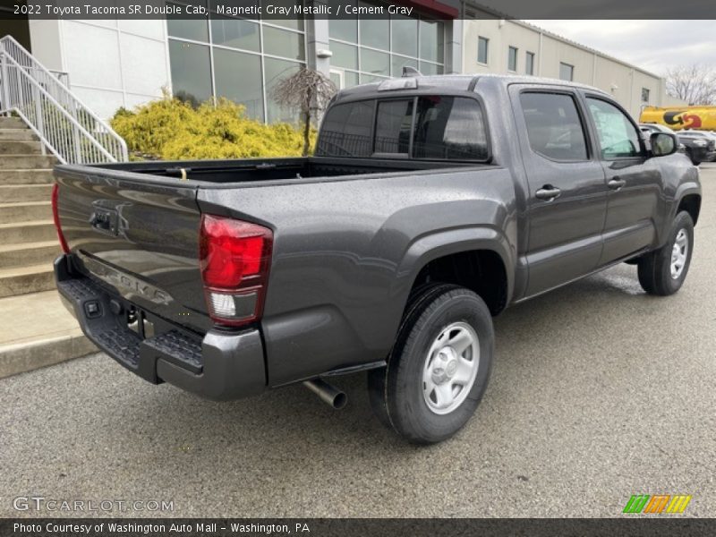 Magnetic Gray Metallic / Cement Gray 2022 Toyota Tacoma SR Double Cab