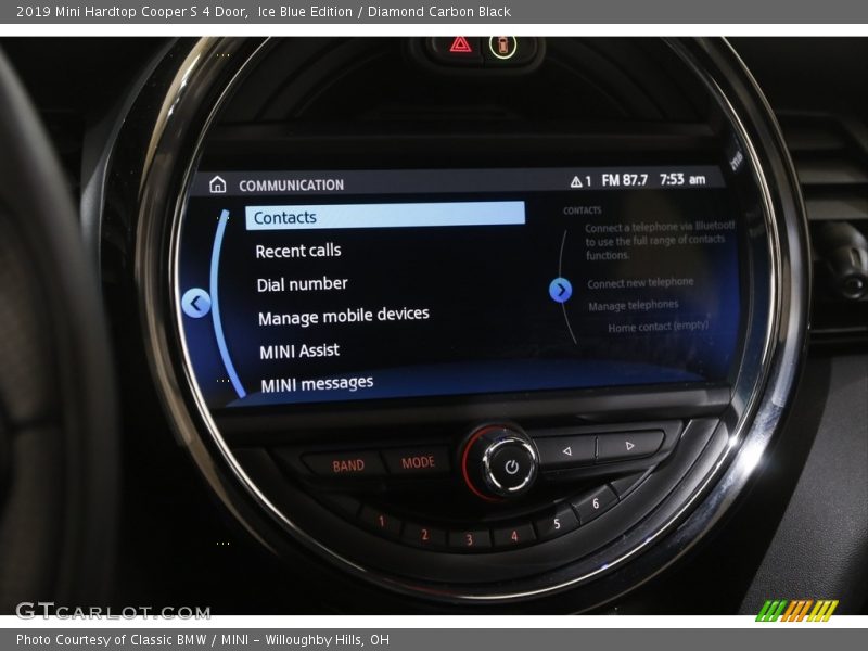 Ice Blue Edition / Diamond Carbon Black 2019 Mini Hardtop Cooper S 4 Door