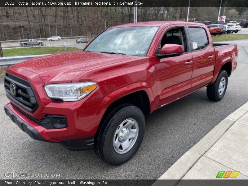 Front 3/4 View of 2022 Tacoma SR Double Cab