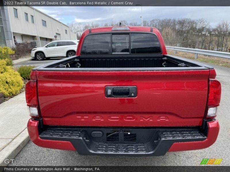 Barcelona Red Metallic / Cement Gray 2022 Toyota Tacoma SR Double Cab