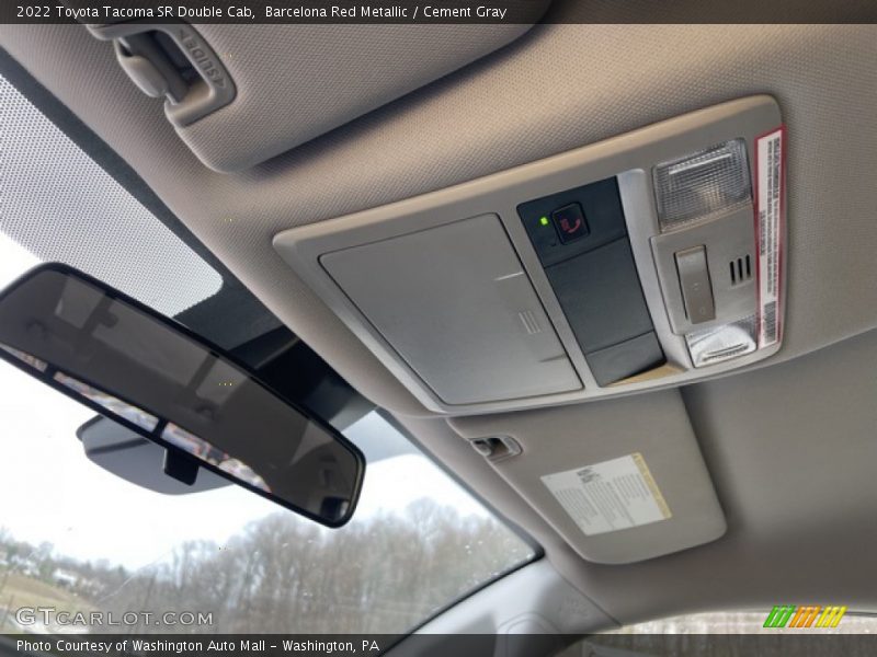 Barcelona Red Metallic / Cement Gray 2022 Toyota Tacoma SR Double Cab
