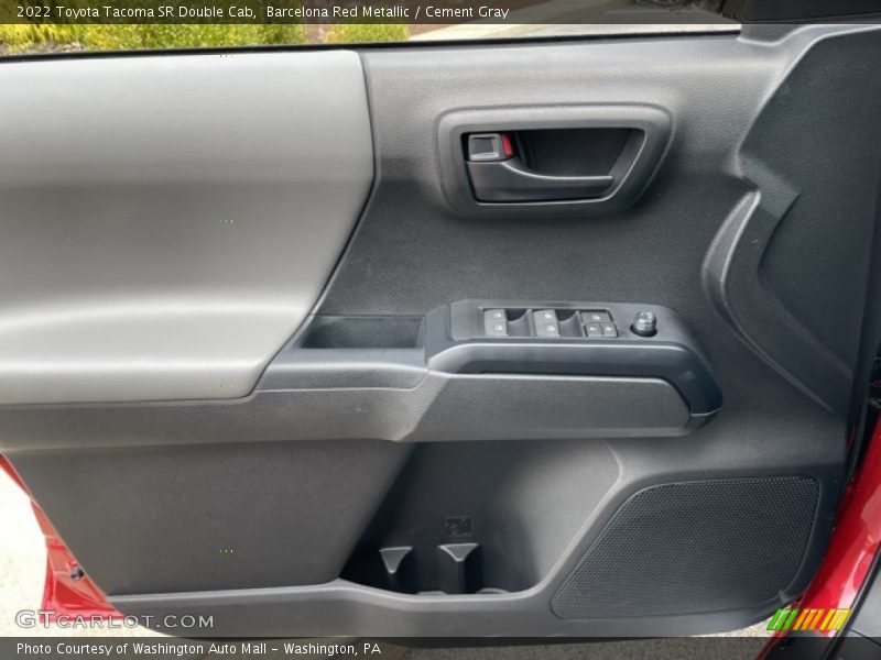 Barcelona Red Metallic / Cement Gray 2022 Toyota Tacoma SR Double Cab