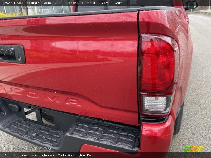 Barcelona Red Metallic / Cement Gray 2022 Toyota Tacoma SR Double Cab
