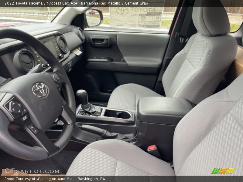 Front Seat of 2022 Tacoma SR Access Cab 4x4