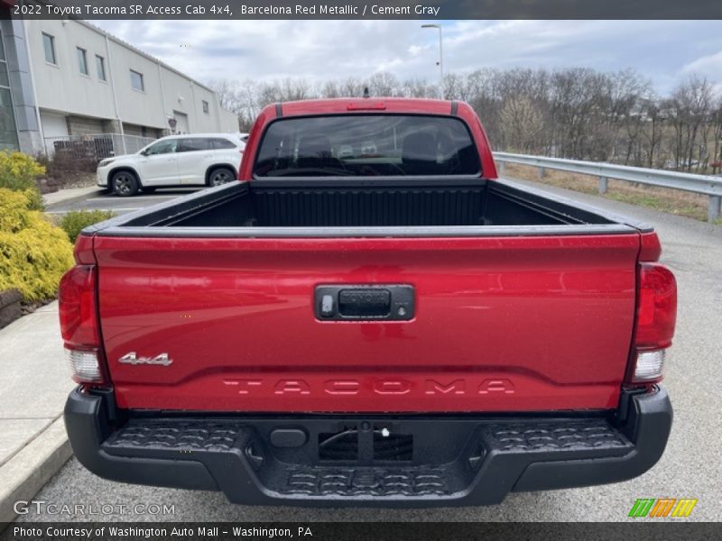 Barcelona Red Metallic / Cement Gray 2022 Toyota Tacoma SR Access Cab 4x4