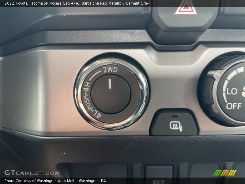 Barcelona Red Metallic / Cement Gray 2022 Toyota Tacoma SR Access Cab 4x4
