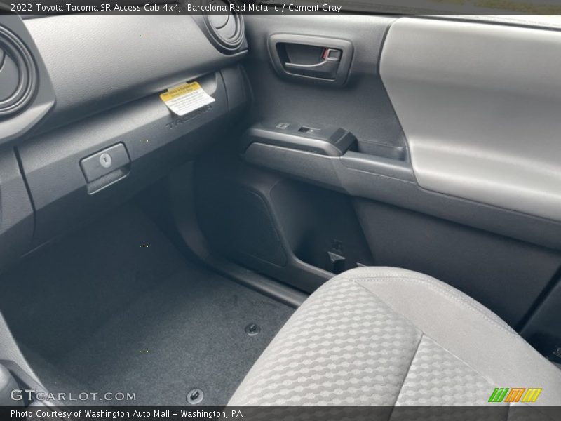 Barcelona Red Metallic / Cement Gray 2022 Toyota Tacoma SR Access Cab 4x4