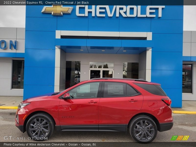 Cherry Red Tintcoat / Jet Black 2022 Chevrolet Equinox RS