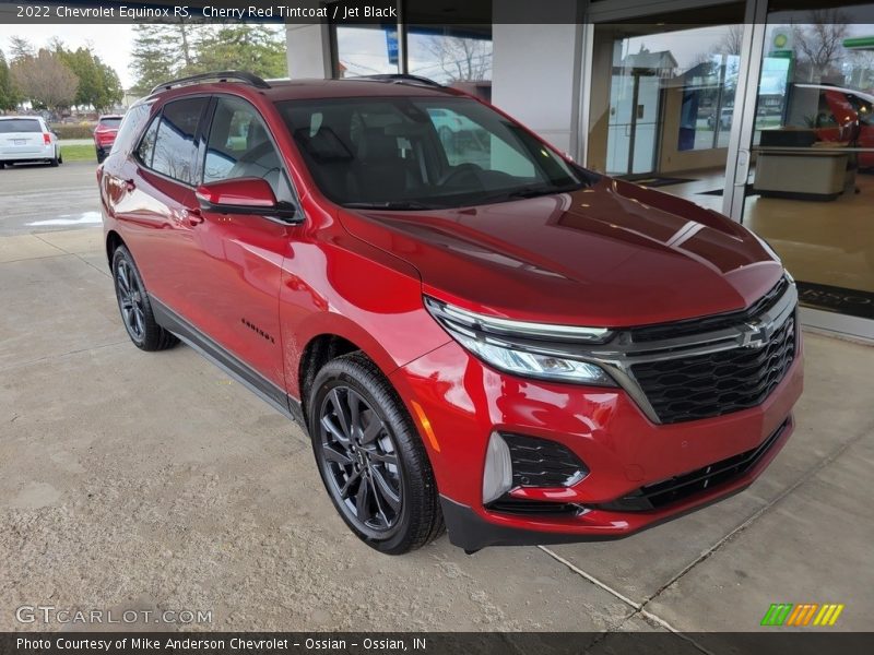 Cherry Red Tintcoat / Jet Black 2022 Chevrolet Equinox RS
