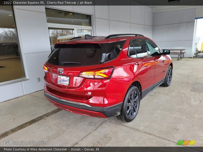 Cherry Red Tintcoat / Jet Black 2022 Chevrolet Equinox RS